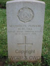 Dar Es Salaam War Cemetery - Till, H H